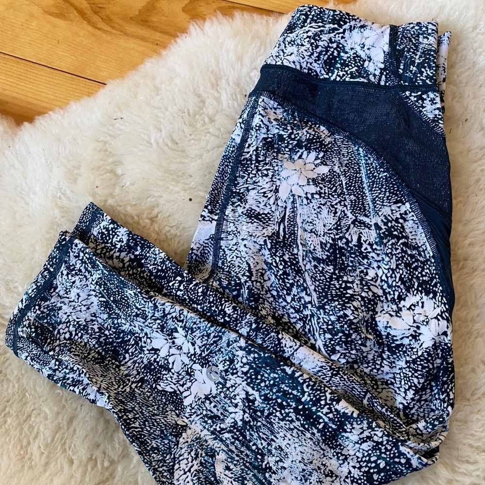 Lulu lemon 3/4 length leggings